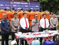 Di Ops Sikat Semeru 2026, Polres Malang Paling Banyak Ungkap Kasus Curat