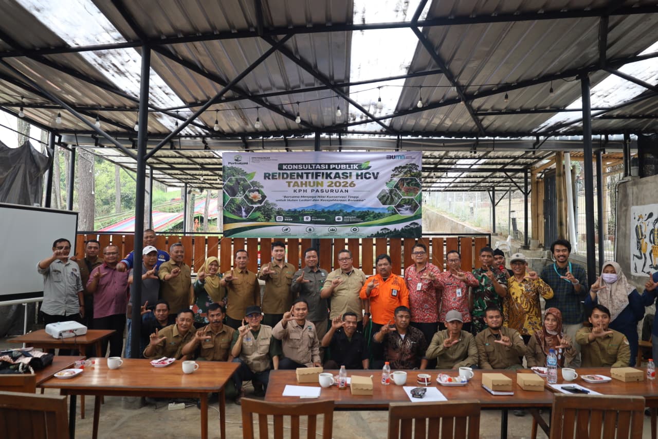 Perhutani KPH Pasuruan Gelar Konsultasi Publik Reidentifikasi Nilai Konservasi Tinggi