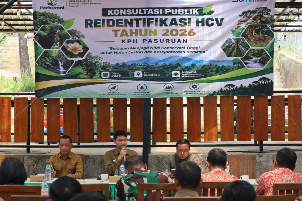 Perhutani KPH Pasuruan Gelar Konsultasi Publik Reidentifikasi Nilai Konservasi Tinggi